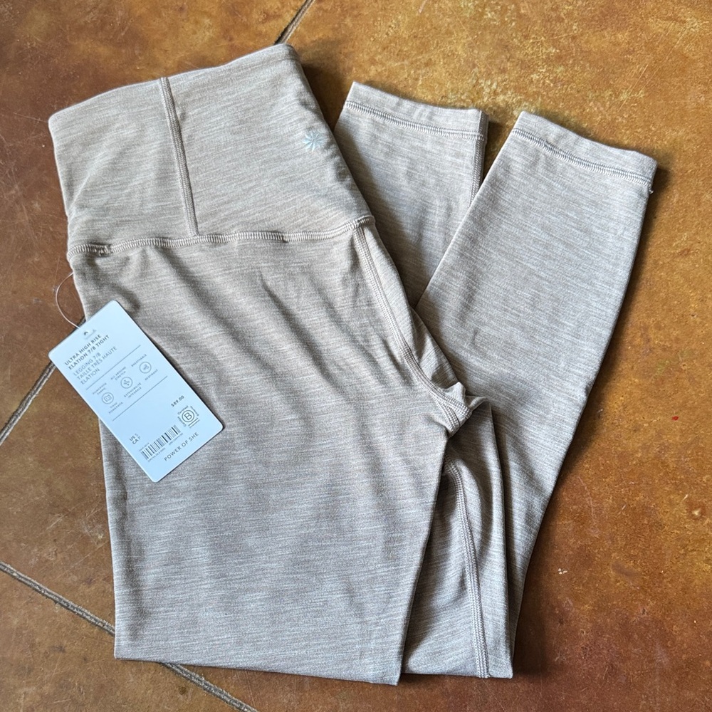 Athleta Tan Leggings